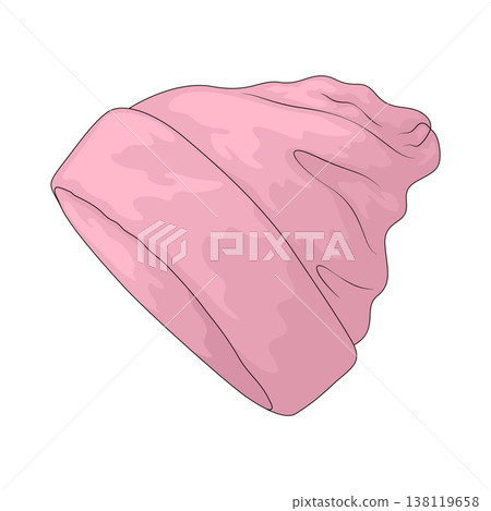 Illustration of Beanie 138119658