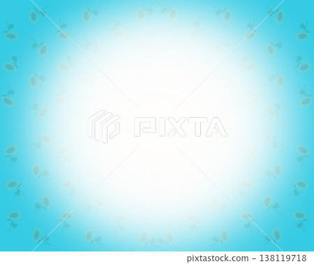 Light blue sunflower message card Light blue sunflower message card 138119718