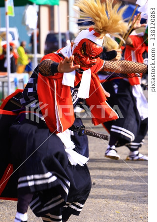 Iwate Prefecture Folk Performing Arts Performance: Onikenmai Iwate Prefecture Folk Performing Arts Performance: Onikenmai 138120863