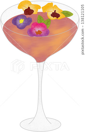 flower cocktail flower cocktail 138121105