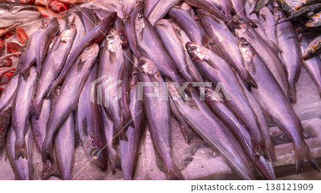 Fresh Blue Whiting, Fish Market, Spain 138121909