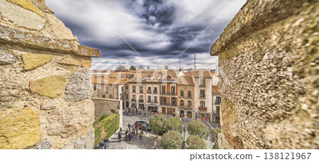 City View from Walls of Avila, Spain City View from Walls of Avila, Spain 138121967