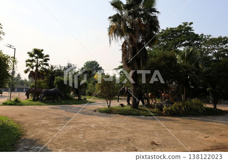 Within the grounds of Wat Manorom [Luang Prabang, Laos] 138122023