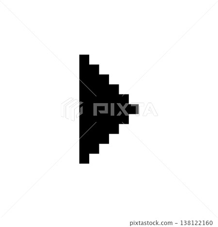 next, forward, back, reverse, previous, player and arrow icon. Perfect for application, web, logo, game and presentation template. icon design pixel art and solid style next, forward, back, reverse, previous, player and arrow icon. Perfect for application, web, logo, game and presentation template. icon design pixel art and solid style 138122160