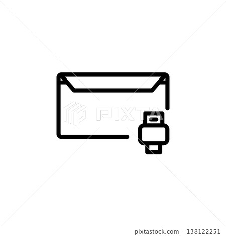 message icon design line style, print icon, logo and presentation template message icon design line style, print icon, logo and presentation template 138122251