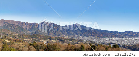 冬季，可以俯瞰足柄平原和丹澤山脈的壯麗全景。 138122272