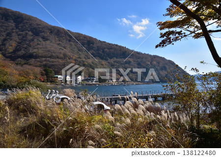 Pier near Togendai Port in Hakone 138122480