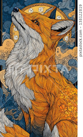 a folkloric kitsune 138122819