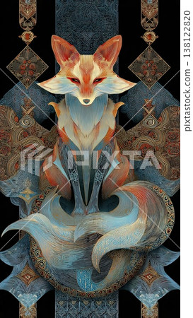 a folkloric kitsune 138122820