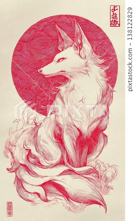 a folkloric kitsune 138122829