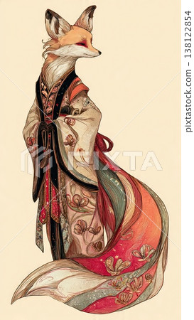 a folkloric kitsune a folkloric kitsune 138122854