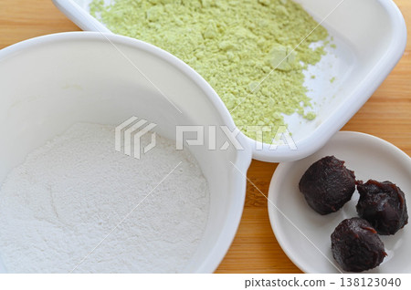 鶯麻糬的用料 鶯麻糬的用料 138123040