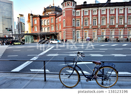 從東京站丸之內南口看到的景色 從東京站丸之內南口看到的景色 138123196
