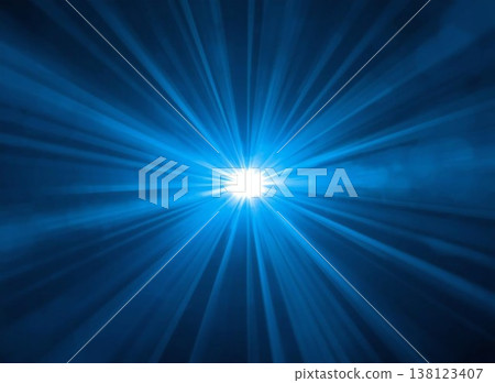 An abstract concept visual representing diffusion, expressing energy spreading from the center. 138123407