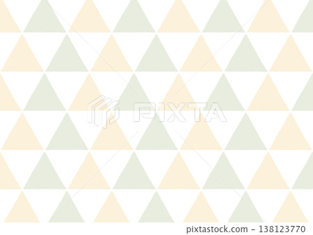 A background image featuring regularly arranged, hand-drawn triangles (yellow and green). A background image featuring regularly arranged, hand-drawn triangles (yellow and green). 138123770