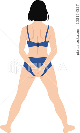 成功節食的女人的插圖 成功節食的女人的插圖 138124537