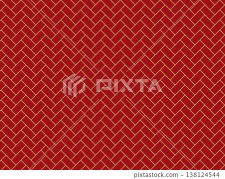 Counterfeit gold and a crimson cypress fence pattern background. Counterfeit gold and a crimson cypress fence pattern background. 138124544