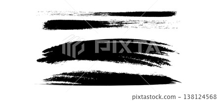 Brushstroke material. Brush strokes. Brushstroke material. Brush strokes. 138124568