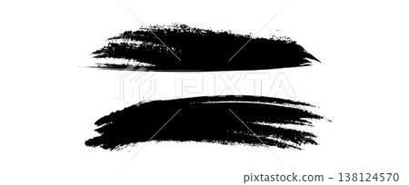 Brushstroke material. Brush strokes. 138124570