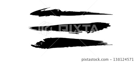 Brushstroke material. Brush strokes. Brushstroke material. Brush strokes. 138124571