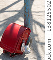 A school bag that has served its purpose 138125502