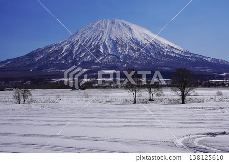 Mount Yotei in March 2026, as seen from the Yawata parking lot (Kutchan Town) Mount Yotei in March 2026, as seen from the Yawata parking lot (Kutchan Town) 138125610