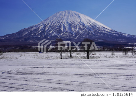2026年3月從八幡停車場（俱知安町）看到的羊蹄山 138125614