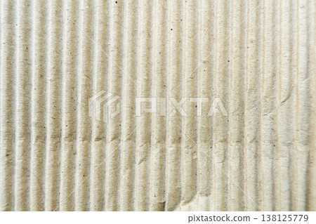 Brown Corrugated Cardboard Texture Background Brown Corrugated Cardboard Texture Background 138125779