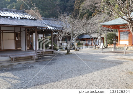 A view of the grounds of Kurama-dera Temple in Sakyo Ward, Kyoto City. A view of the grounds of Kurama-dera Temple in Sakyo Ward, Kyoto City. 138126204
