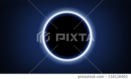 A glowing circle located in the center 138126902