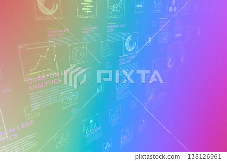 Hologram-style data analysis interface 138126961