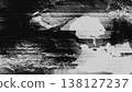 Black and White Glitch Texture with Scanlines and Pixel Sorting Distortion 138127237