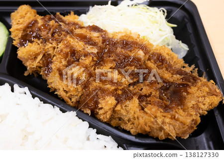 Delicious Tonkatsu Bento 138127330