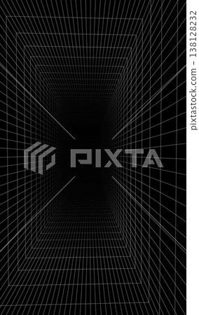 3d grid line background digital design for games and abstract technology perspective backdrop. Futuristic geometric cyber floor and graphic space virtual reality. 3d grid line background digital design for games and abstract technology perspective backdrop. Futuristic geometric cyber floor and graphic space virtual reality. 138128232