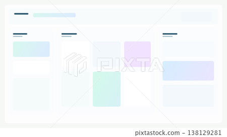 Pharmacy gradient UI background with product style medical cards, soft prescription panels, and premium editable interface for wellness stores online. 138129281