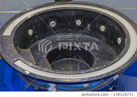 Hydromassage Hot Bathtub Installation Hydromassage Hot Bathtub Installation 138129731