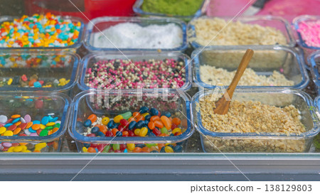 Candy Sprinkles Dessert Toppings 138129803