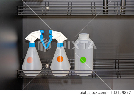 Spray Bottles Wire Rack Spray Bottles Wire Rack 138129857