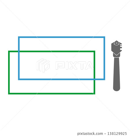 Glass, glass cutter, glazier, glass cutter, craftsman, logo, icon 138129925