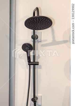 Black Shower Heads Pole Black Shower Heads Pole 138129982