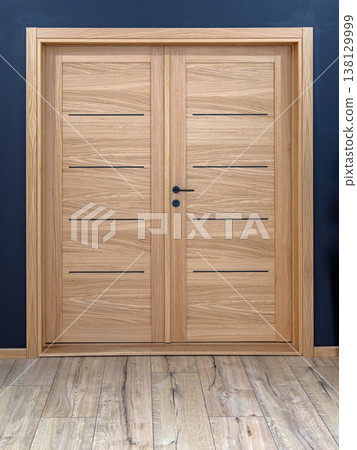 Wooden Double Doors Home 138129999