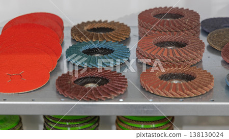 Flap Grinding Discs Shelf Flap Grinding Discs Shelf 138130024