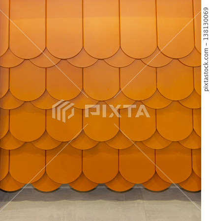 Orange Ceramic Roof Tiles 138130069