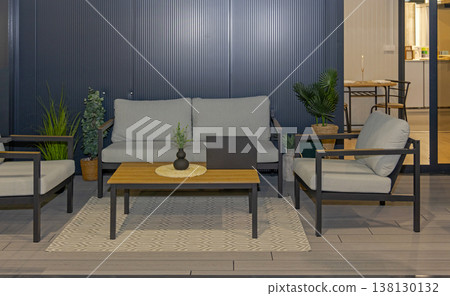 Modern Terrace Furniture Set 138130132