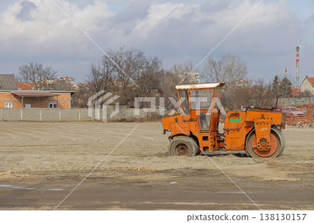 Smooth Roller Sand Construction 138130157