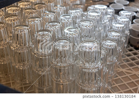 Beverage Glasses Stacks Bar Beverage Glasses Stacks Bar 138130184