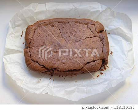 Chocolate Brownie Baking Paper 138130185
