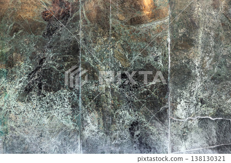Green and black marble tile surface, background texture Green and black marble tile surface, background texture 138130321