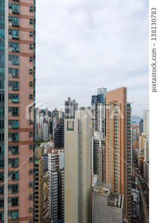 Residential skyscrapers in Hong Kong 138130783