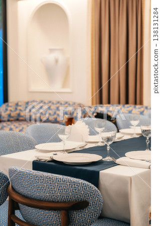 Intimate Sitting Area With Decor. Relaxing Corner Featuring Furnishings And Decorations 138131284